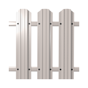 Евроштакетник 0,5 Premium 9003*118*