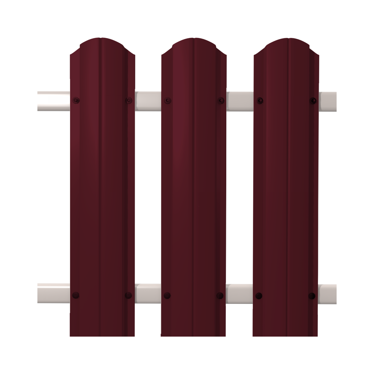 Штакетник круглый SOKROF (Стандарт) 3005*107*двухсторонний