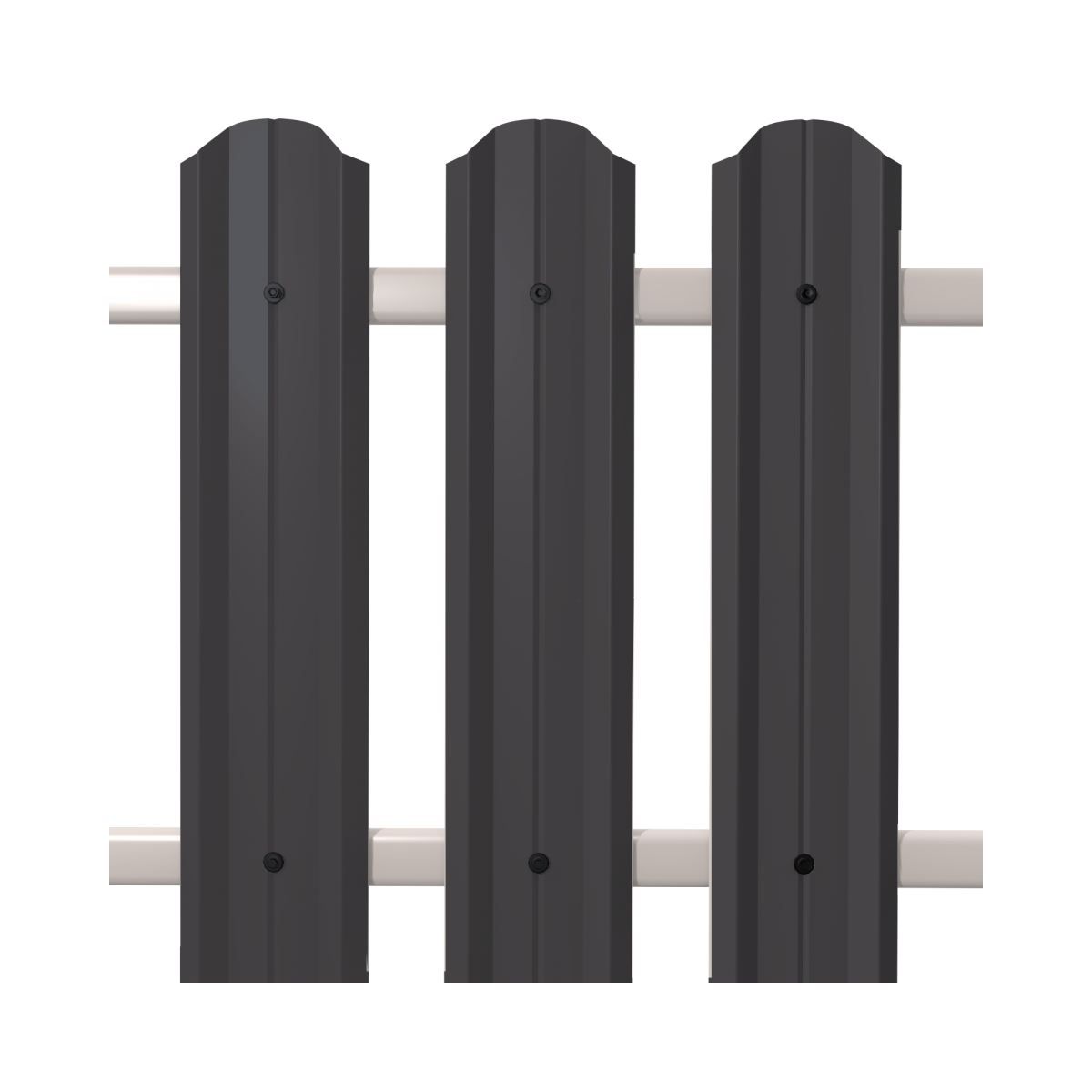 Штакетник М-Профиль SOKROF (Стандарт) 7024*74* двухсторонний