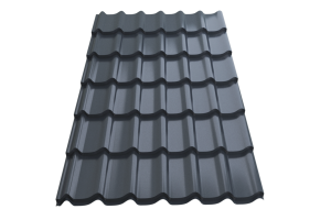 Профиль металлический типа "Монтеррей"-21 RAL 7024 Sokrof Базальт 0,5+*1190*