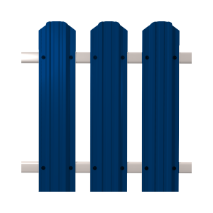 Евроштакетник 0,5 Premium 5005*118*