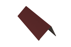 Планка конька плоского RAL 8017 Texture 0,5 195*195*2000