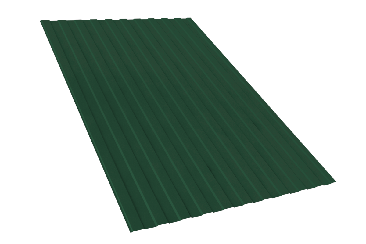 Профнастил RAL 6005 С 8 Sokrof 0,45*1150*