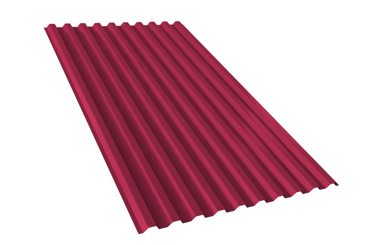 Профнастил RAL 3005 С 21 (Стандарт)*1000*