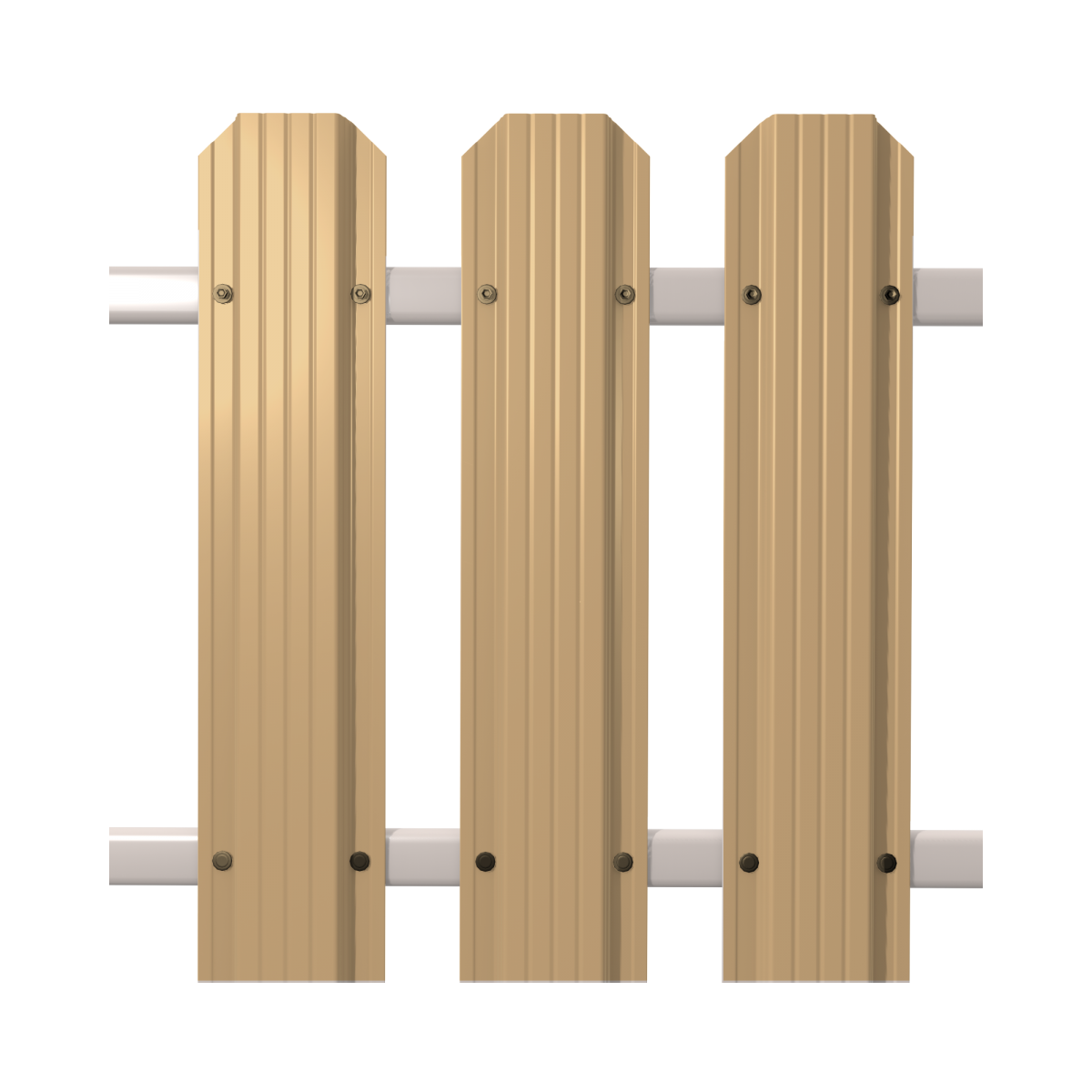 Штакетник Кантри фигурный SOKROF (Стандарт) 1014*121*