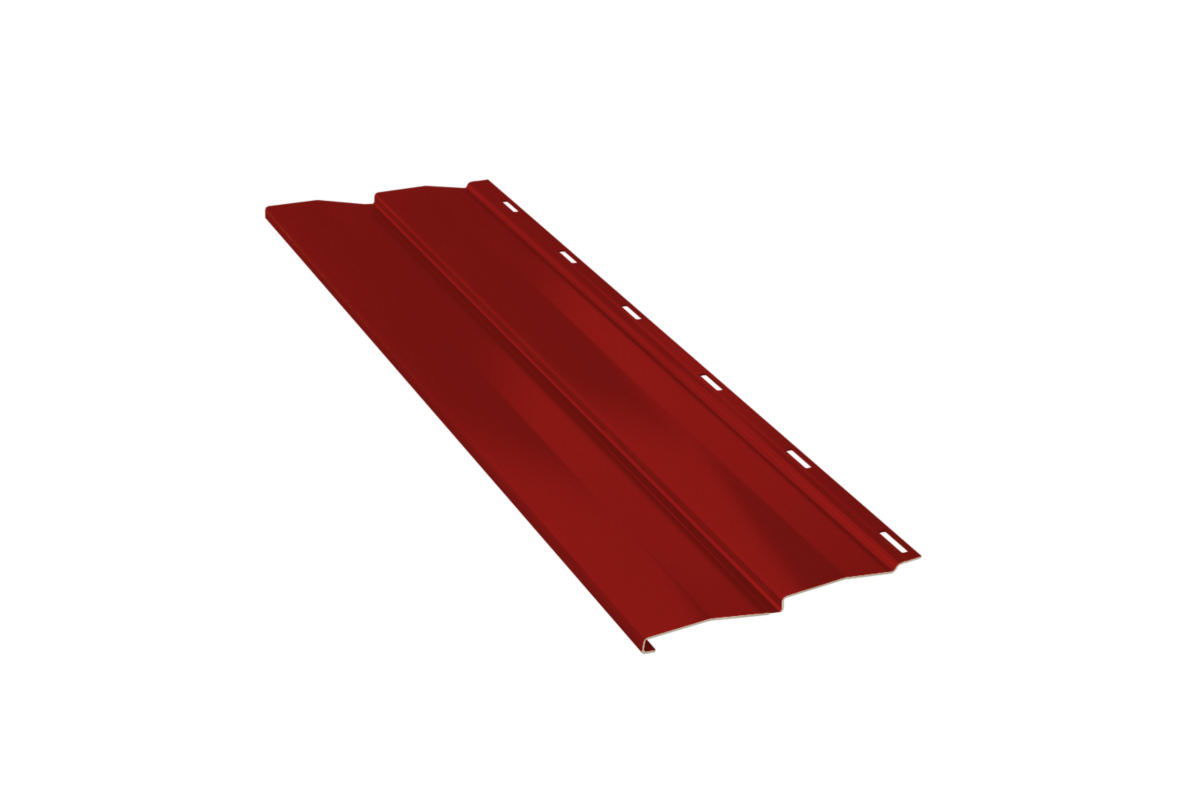 Сайдинг металлический Корабельная доска RAL 3011 0,5