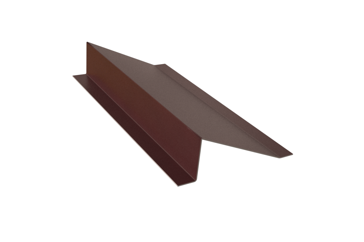 Планка снегозадержания RAL 8017 Texture 0,5 30*70*95*25*2000