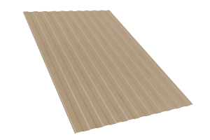 Профнастил RAL 1014 С 8 Sokrof 0,45*1150*