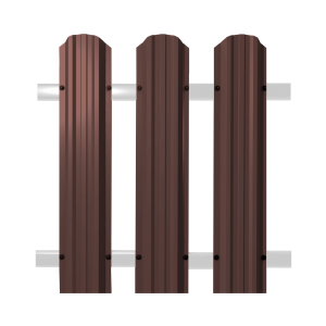 Евроштакетник SOKROF Базальт 0,5+ 8017*103*