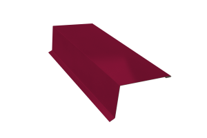 Торцевая планка RAL 3005 Стандарт 90*100*2000