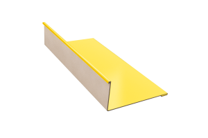 Планка примыкания RAL 1018 Стандарт 140*100*2000