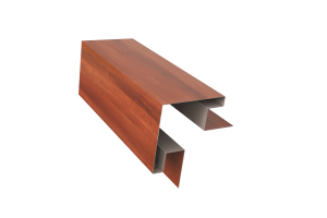 Планка угла внешнего сложная PRINT Светл дерево ДУБ 3D 0,5 40*18*18*75*75*18*18*40*3000