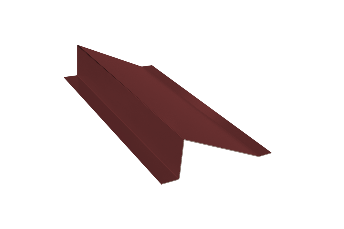 Планка снегозадержания RAL 8017 Стандарт 30*70*95*25*2000