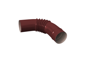 Колено ф90мм RAL 8017 SOKROF