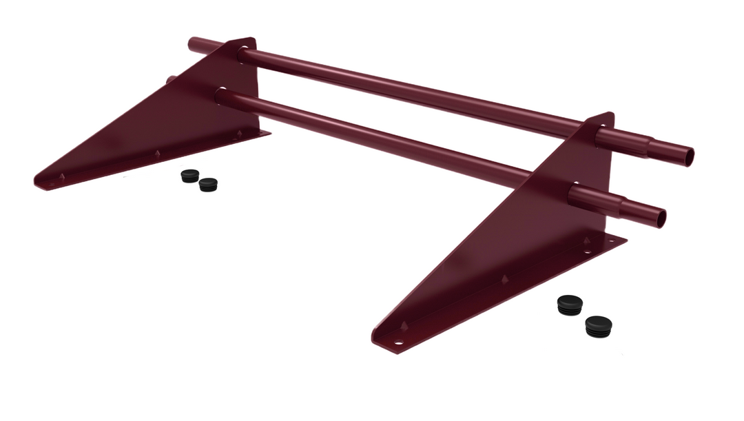 Снегозадержатель трубчатый 3 м 4 опоры RAL 3005