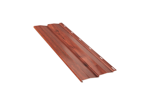 Сайдинг металлический Корабельная доска PRINT Античный Дуб 3D