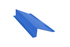 Планка снегозадержания RAL 5002 Стандарт 30*70*95*25*2000