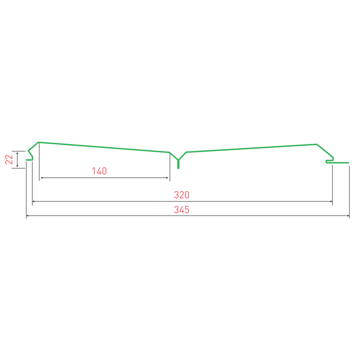 Сайдинг металлический Эко-Брус PRINT Светлое дерево, ОРЕХ 3D