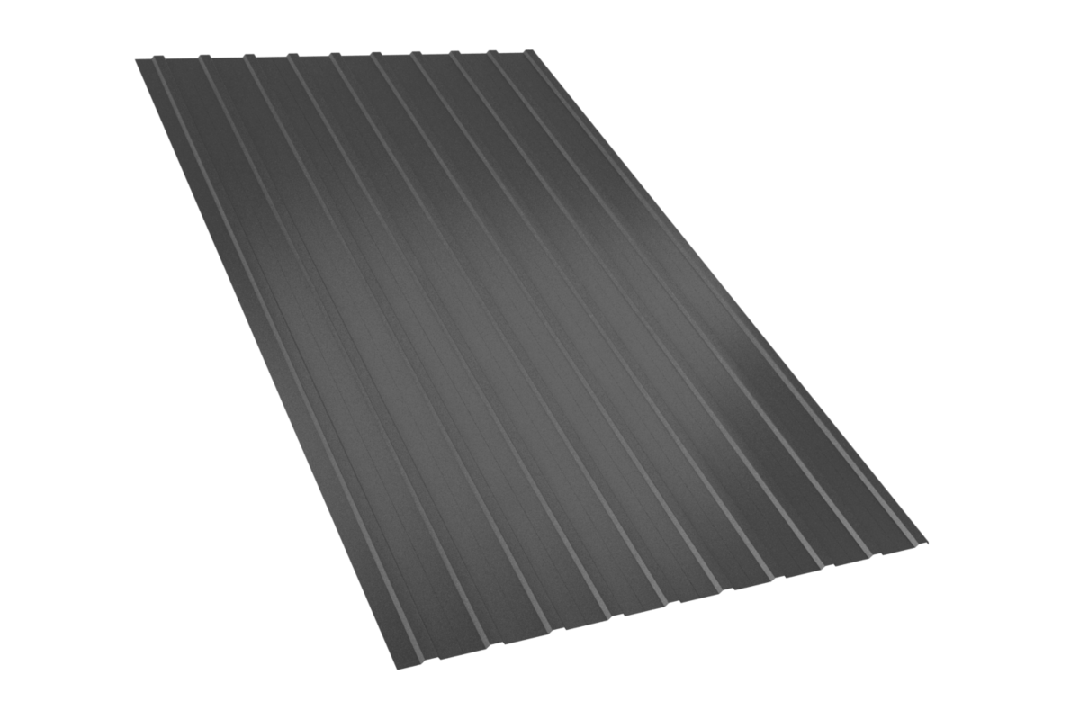 Профнастил RAL 7024 С 10 Sokrof Базальт 0,5+*1100*