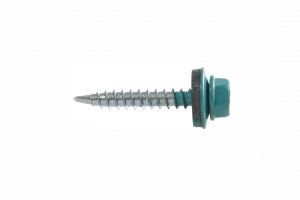 Саморез кров. 4,8х35 RAL 5021 (упаковка 250 шт)