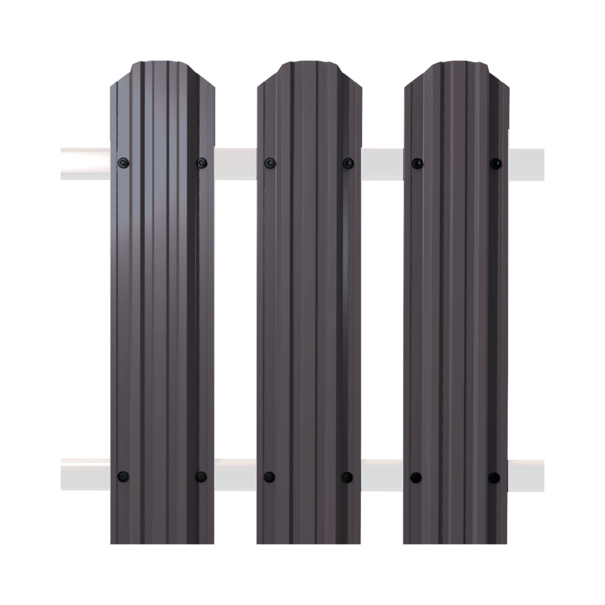 Евроштакетник SOKROF Базальт 0,5+ Premium 7024*118*