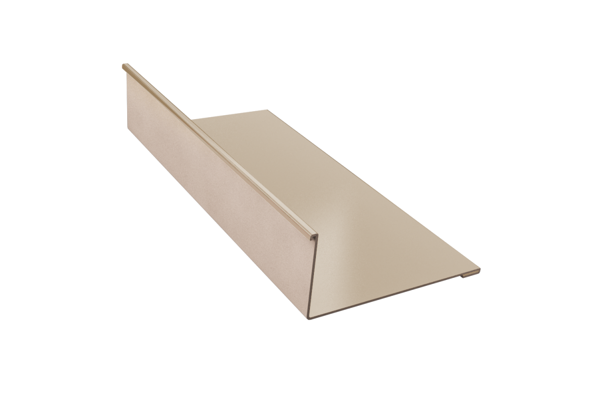 Планка примыкания RAL 1014 Стандарт 140*100*2000