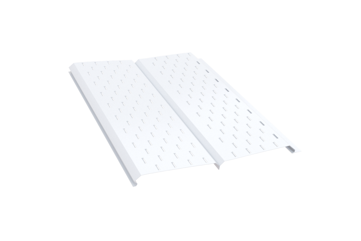 Софит металлический (перфорированный) RAL 9003 (Стандарт)