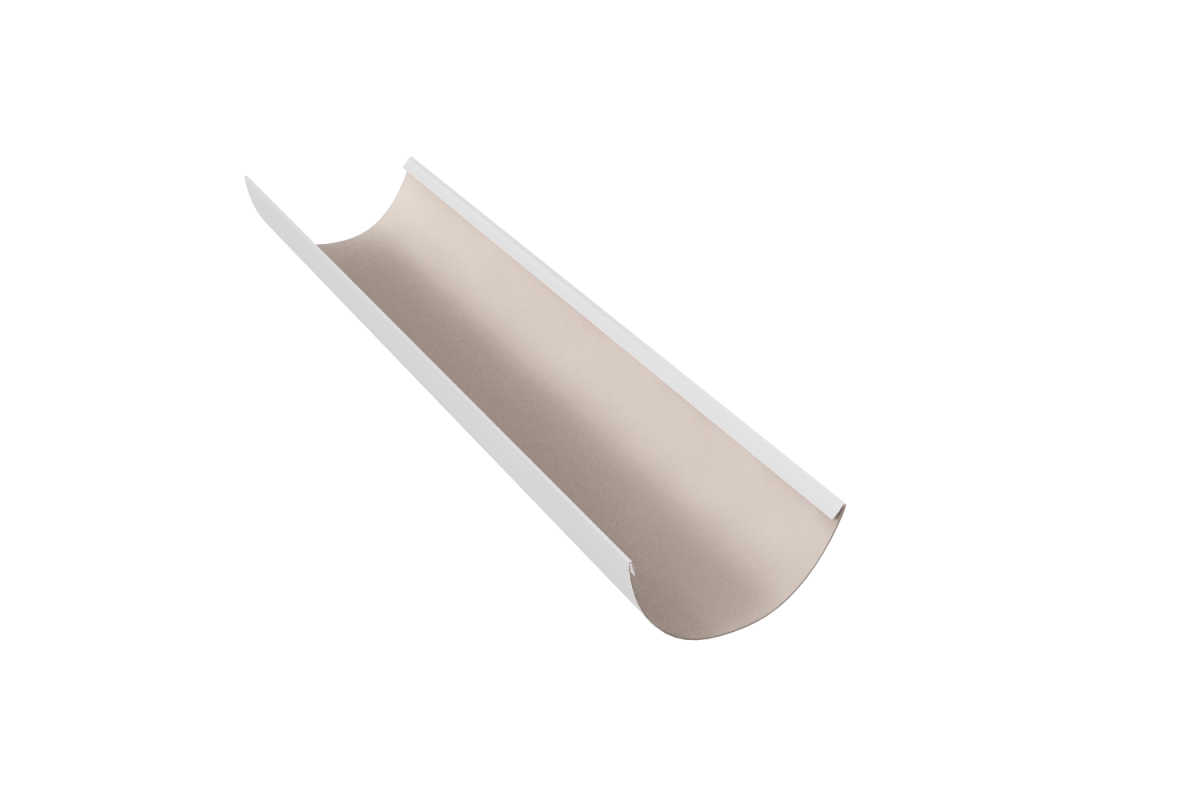 Желоб 2000 ф125мм RAL 9003 SOKROF