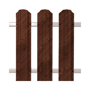 Евроштакетник SOKROF принт Античный Дуб 3D*103*