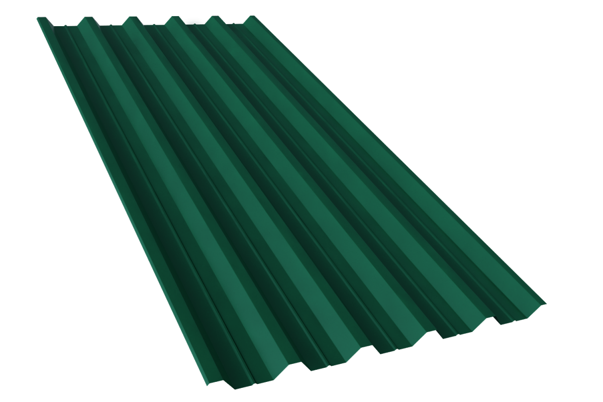 Профнастил RAL 6005 НС 44А Sokrof 0,5*1000*