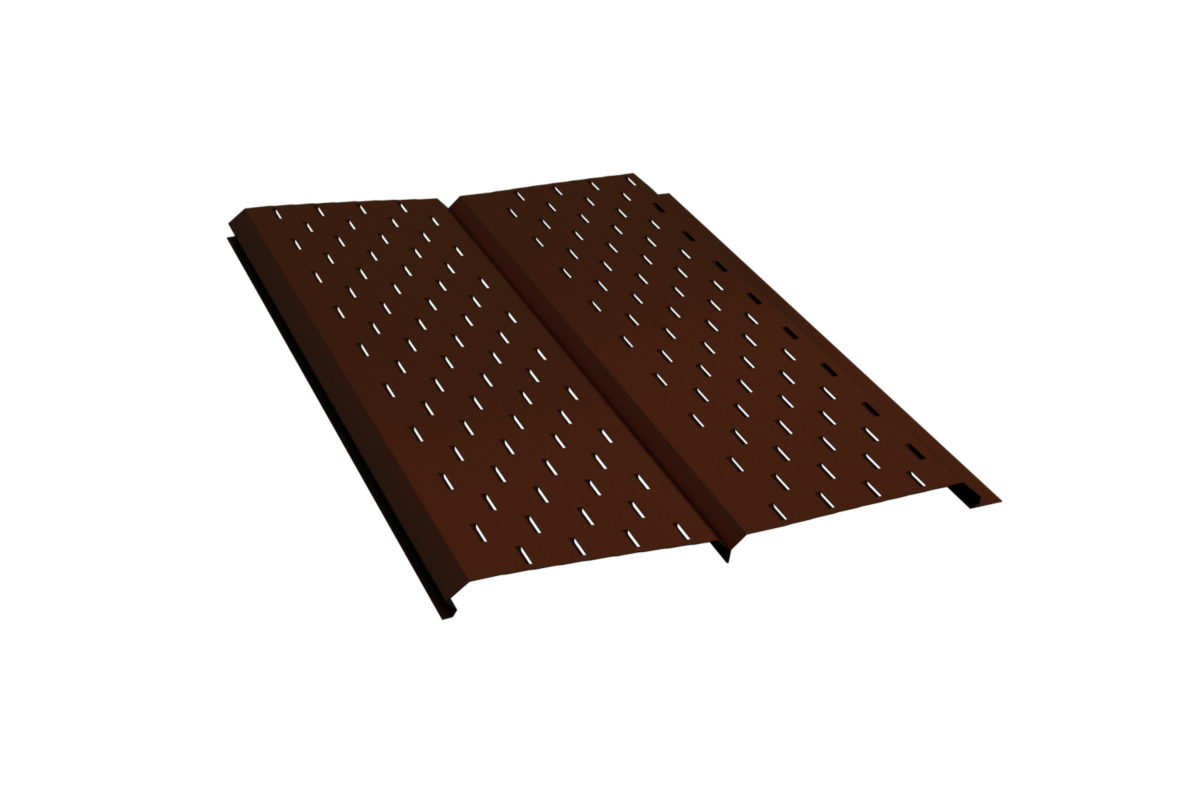 Софит металлический (перфорированный) RAL 8017 (Стандарт)