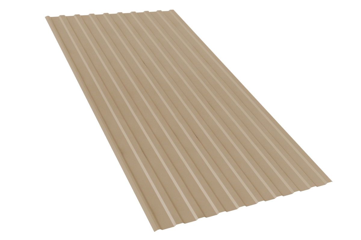 Профнастил RAL 1014 МП 20 (Стандарт)*1100*