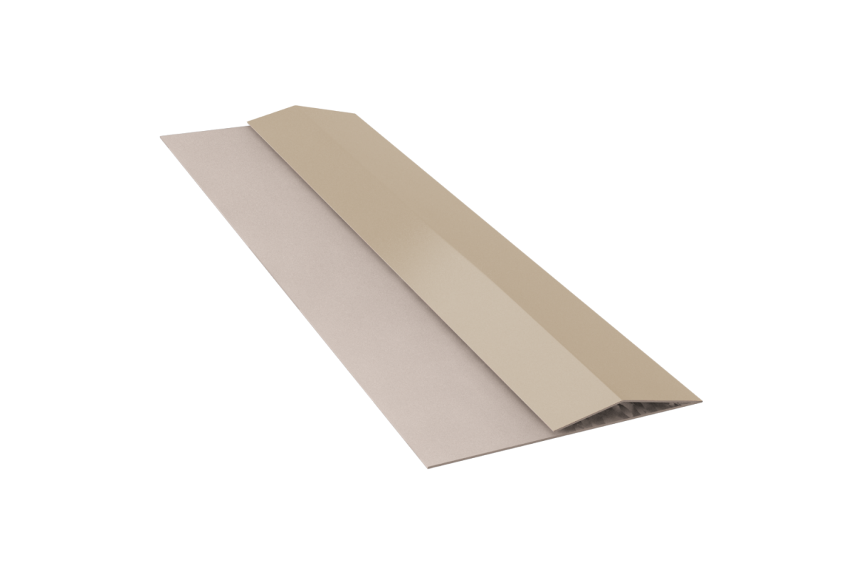 Планка стартово-финишная (эко-брус, софит) RAL 1014 Sokrof 0,45 17*40*76*3000