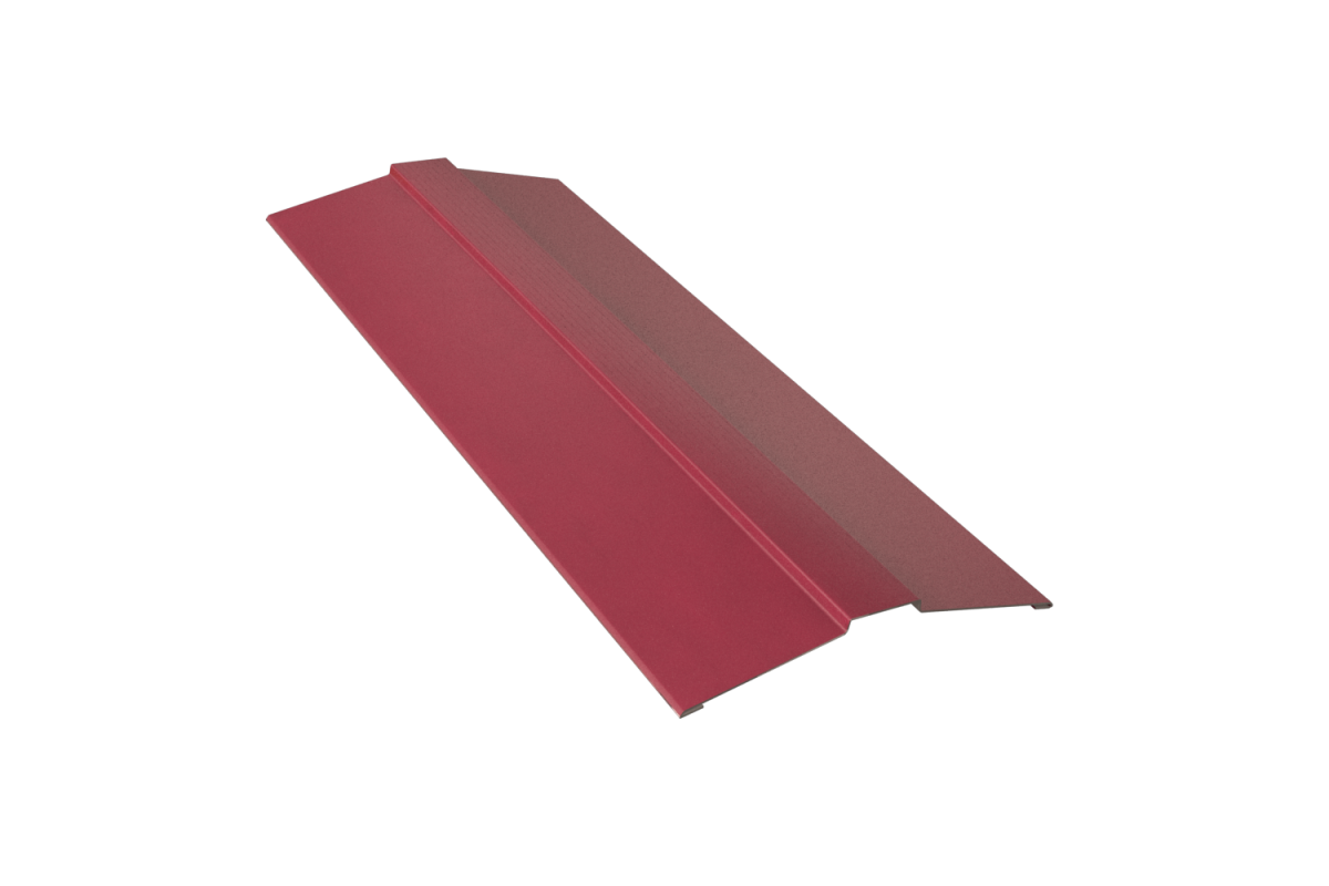 Планка конька фигурного RAL 3005 Texture 0,5 150*150*2000