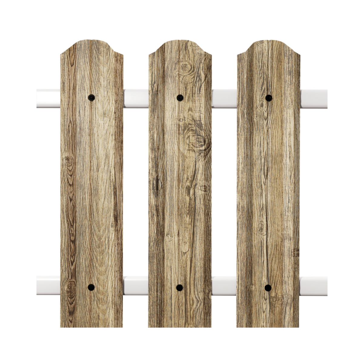 Штакетник М-Профиль SOKROF принт Темная вишня 3D*74*