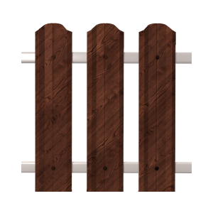 Штакетник М-Профиль SOKROF принт Античный Дуб 3D*74* двухсторонний