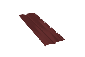 Сайдинг металлический Корабельная доска RAL 8017 0,5