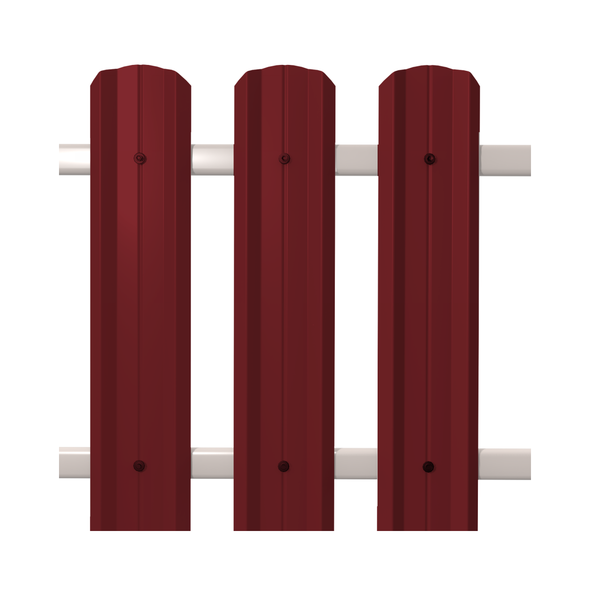 Штакетник М-Профиль широкий фигурный SOKROF (Стандарт) 3011*104*