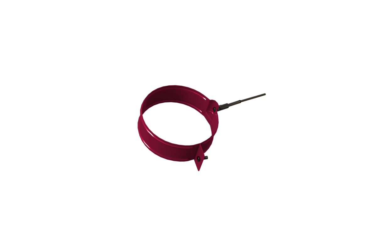 Крепление трубы ф90мм саморез RAL 3005 SOKROF