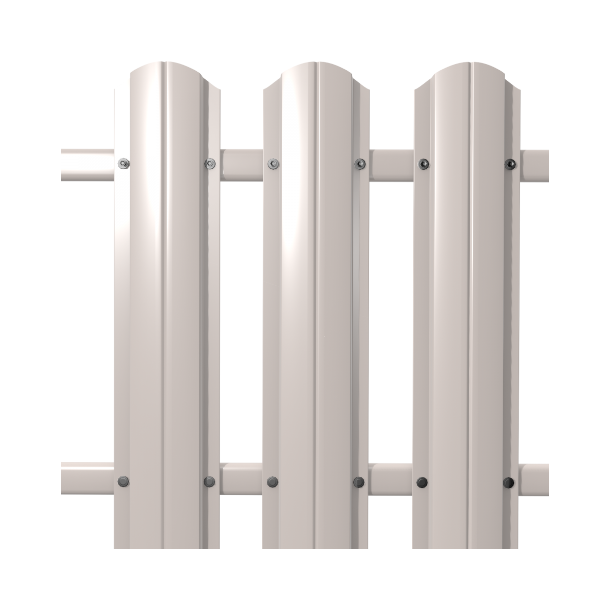 Штакетник круглый SOKROF (Стандарт) 9003*107*