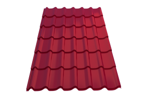 Профиль металлический типа "Монтеррей"-15 RAL 3003 (Стандарт)*1190* 