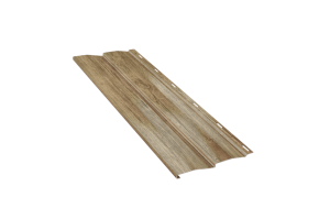 Сайдинг металлический Корабельная доска PRINT Темная вишня 3D