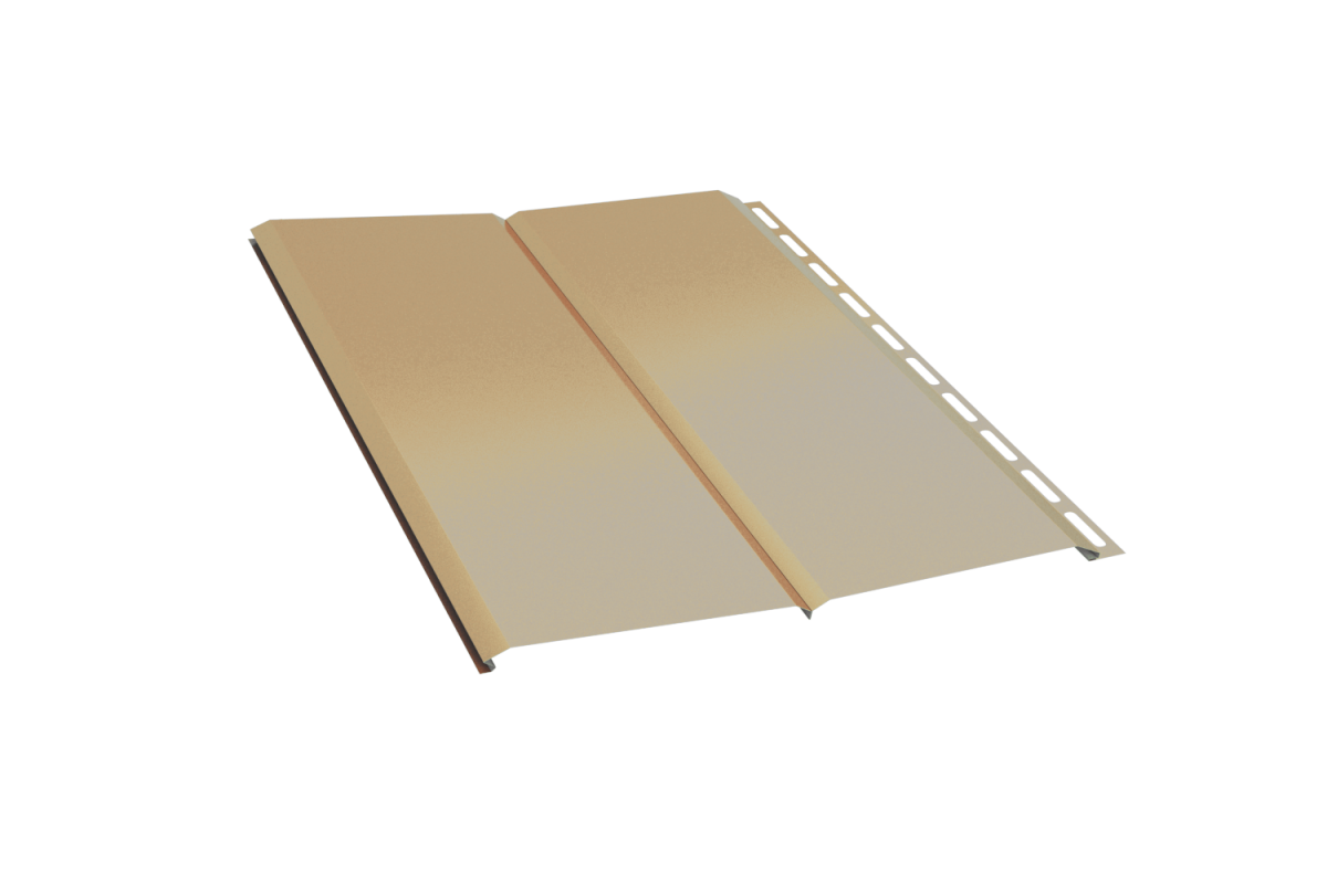 Софит металлический (БЕЗ перфорации) RAL 1014 (Стандарт)