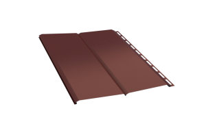 Сайдинг металлический Эко-Брус RAL 8017 Sokrof Базальт 0,5+