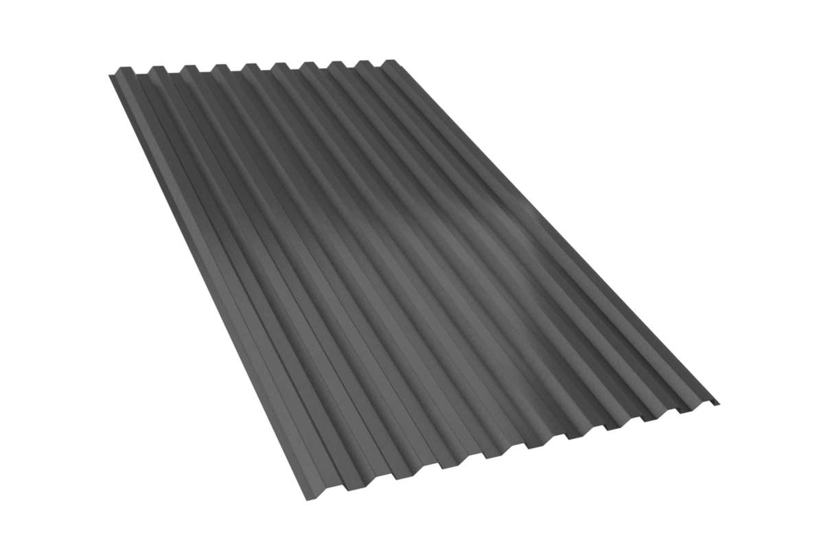 Профнастил RAL 7024 С 21 0,5 Texture*1000*