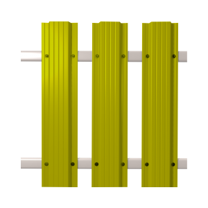 Штакетник Кантри прямой SOKROF (Стандарт) 1018*121*