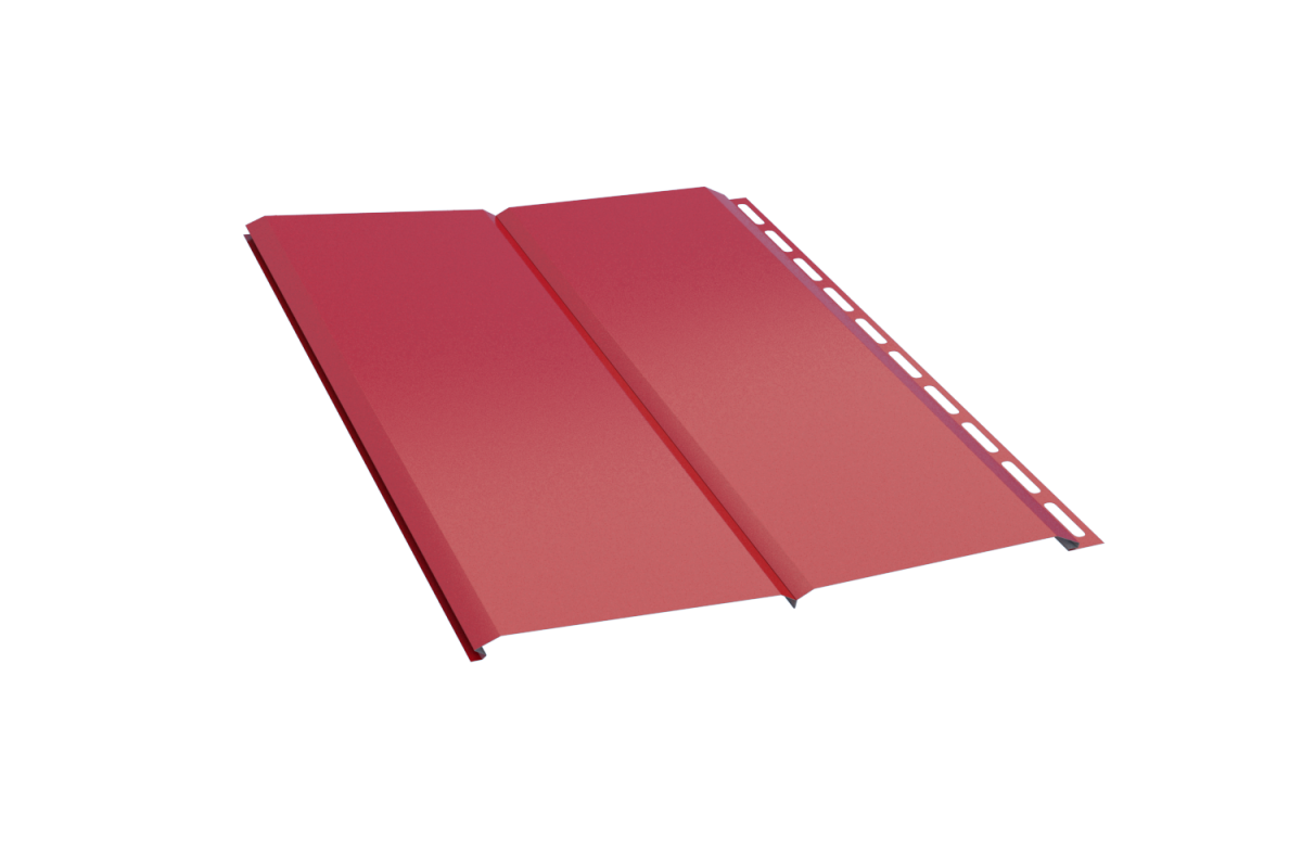 Сайдинг металлический Эко-Брус RAL 3005 Sokrof 0,45