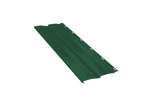 Сайдинг металлический Корабельная доска RAL 6005 (Sokrof 0,45)