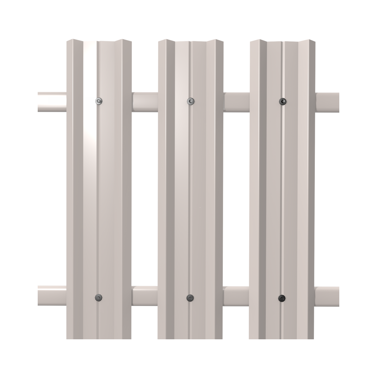 Штакетник М-Профиль широкий прямой SOKROF (Стандарт) 9003*104*