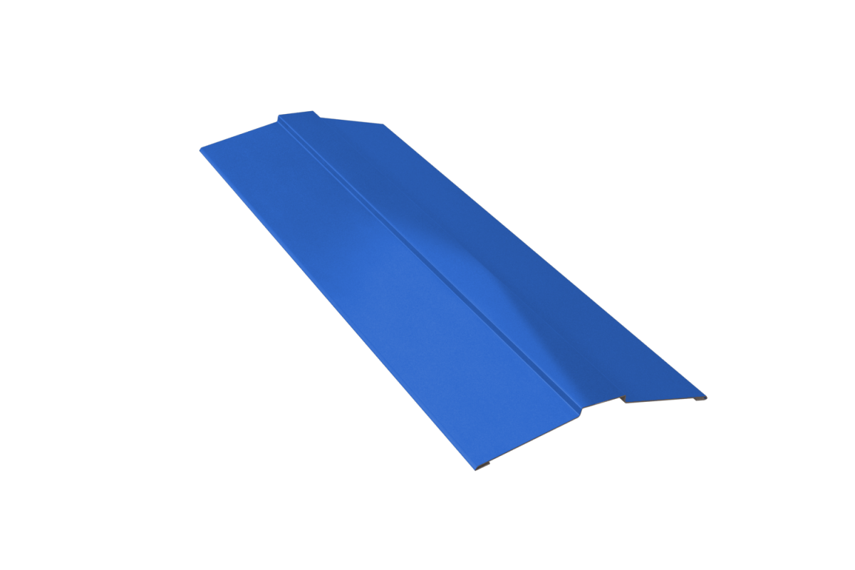 Планка конька фигурного RAL 5002 Стандарт 150*150*2000